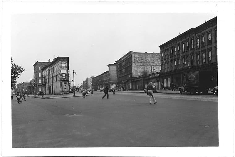 Fulton Street at Hull Street, to East, Brooklyn, 1942-05-12