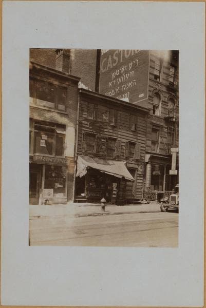 Manhattan: Chrystie Street - Grand Street, 1929