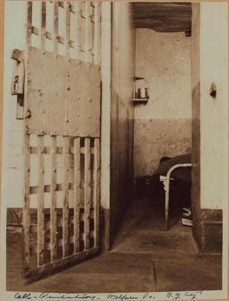 Manhattan: Welfare Island - New York County Penitentiary - Cell blocks., 1929