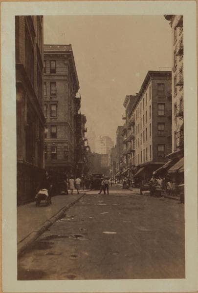 Manhattan: Oak Street - James Street, 1927