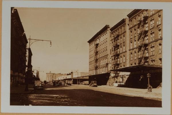 Manhattan: 1st Ave. - 100th St., 1937