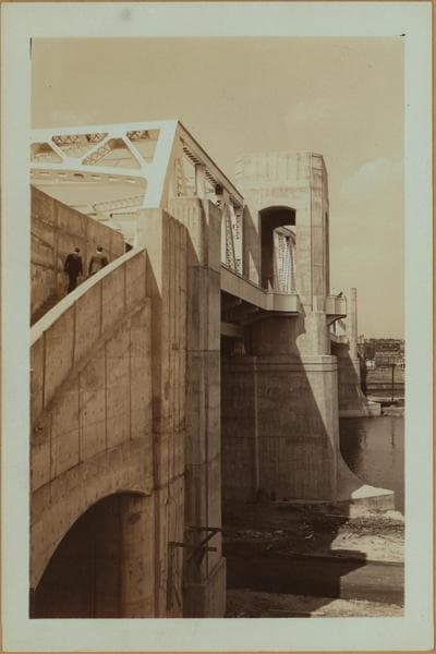 Bridges - Triborough Bridge - [Pedestrian walk - Bronx.], 1936