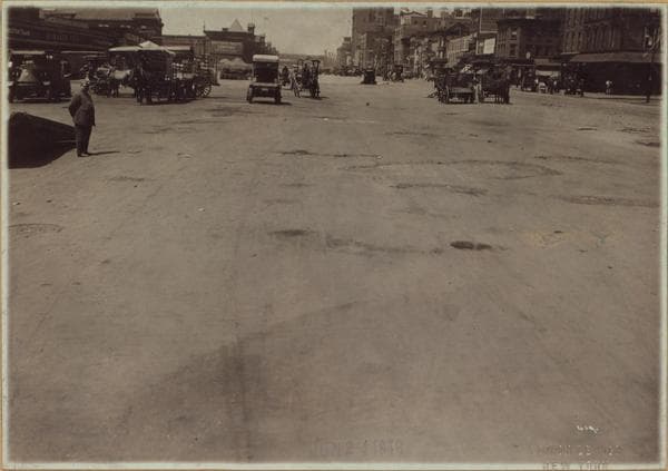 Manhattan: West Street - Morton Street, 1918