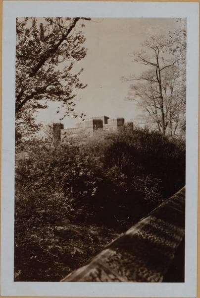 Manhattan: Central Park - [View of the Arsenal Building.], 1938