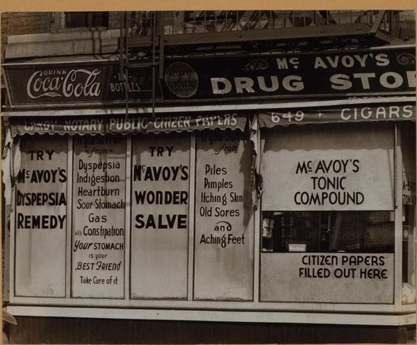Manhattan: Christopher Street - Washington Street, 1938