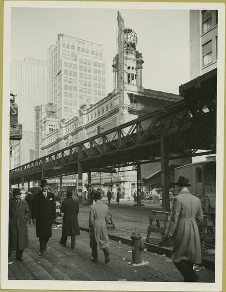 Sixth Avenue - 43rd Street - 44th Street, east side