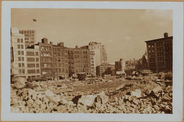 Manhattan: Lafayette Street - Varick Street, 1936