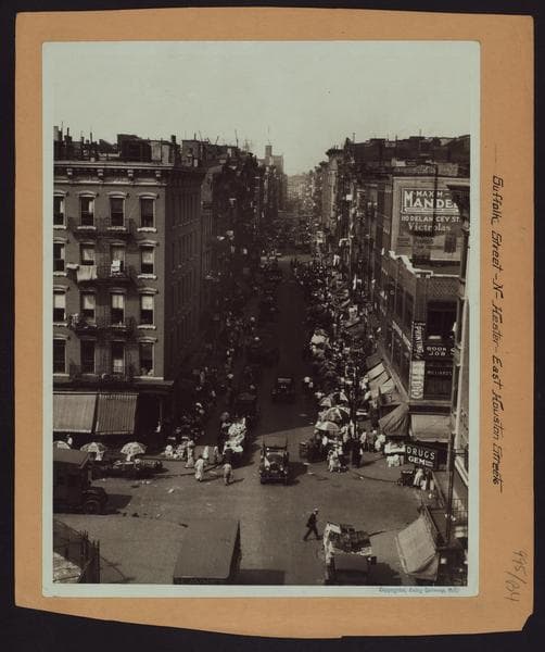 Manhattan: Suffolk Street - Hester Street, 1932