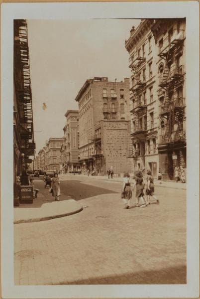 Manhattan: Broome Street - Willet Street, 1939