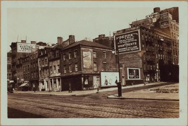 Manhattan: West Street - Perry Street, 1934