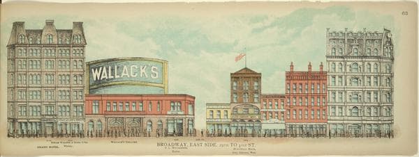 Broadway, East Side. 29th to 31st St., 1899