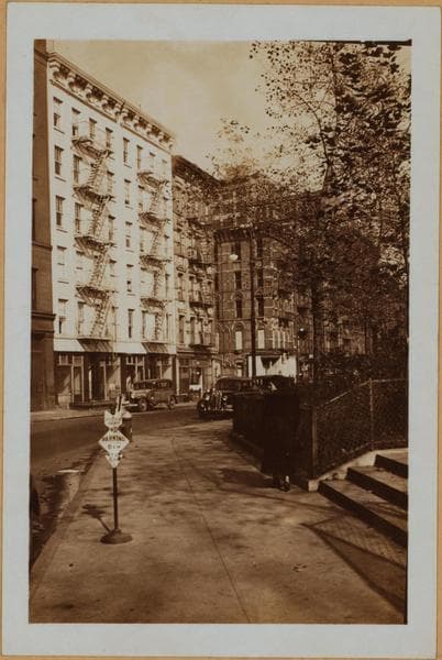 Manhattan: Baxter Street - Worth Street, 1937