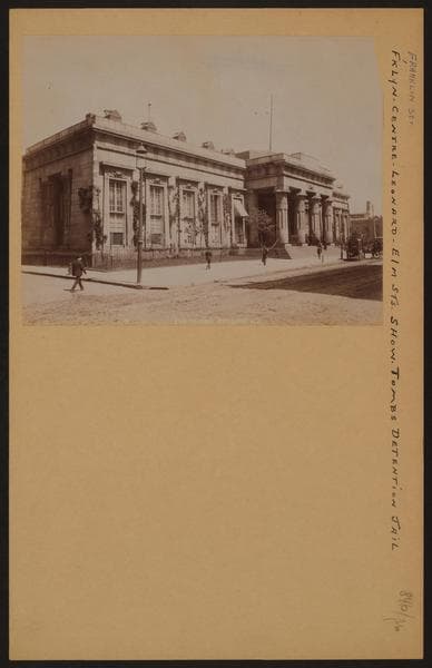 Manhattan: Franklin Street - Centre Street, 1892