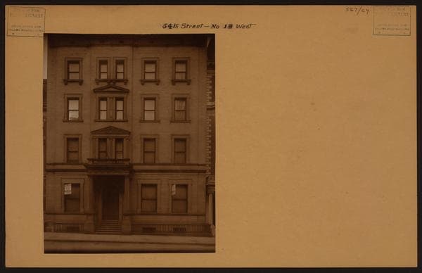 Manhattan: 54th Street (West) - 5th Avenue, 1912