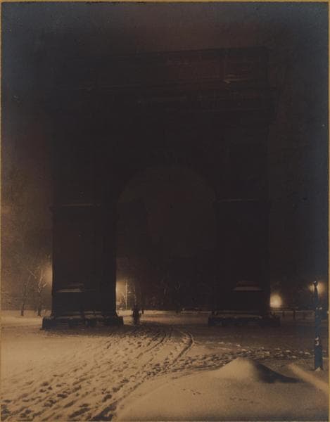 Manhattan: Washington Square - Washington Square West, 1920