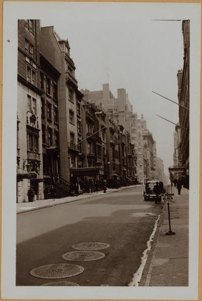 Manhattan: 54th Street - 5th Avenue, 1938