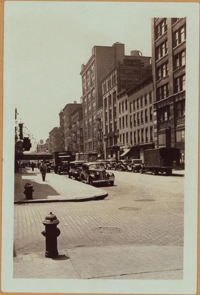 Manhattan: West Broadway - 3rd Street (West), 1933