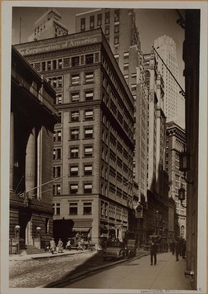 Manhattan: Broad Street - Beaver Street, 1930