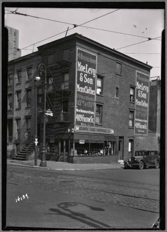 Atlantic Coast Hardware: Willoughby St.-Gold St., Brooklyn, 1935