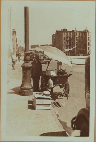 Occupations - Peddlers - Food - Fruit., 1934–1936