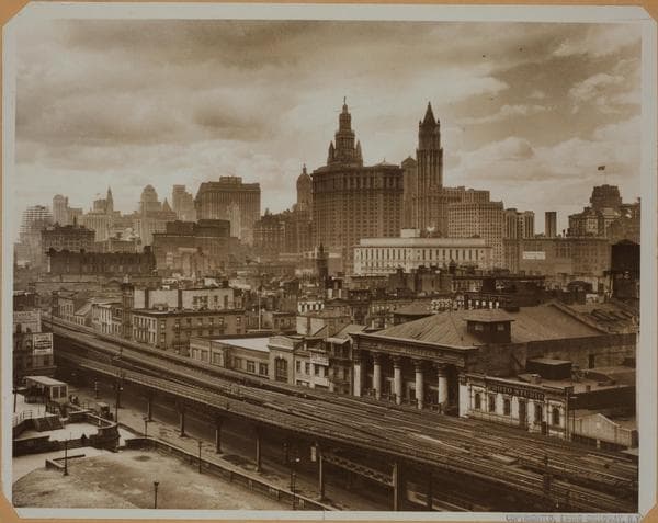 Manhattan: Bowery - Canal Street, 1927