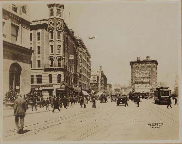 Manhattan: Broadway - 45th Street, 1909