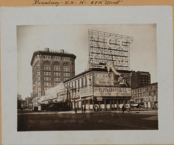 Manhattan: Broadway - 47th Street, 1909
