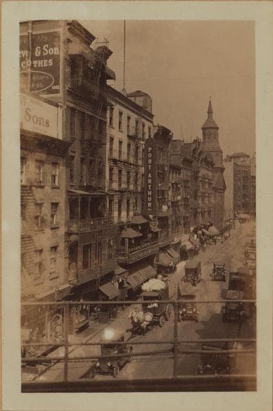 Manhattan: Mott Street - Bayard Street, 1927