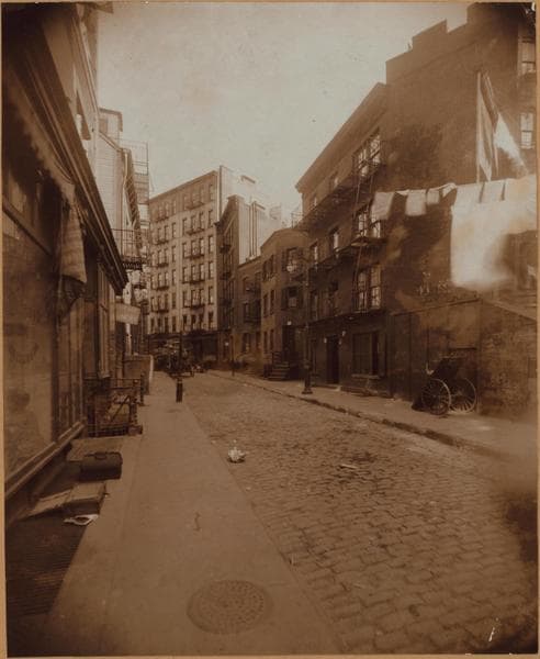 Manhattan: Minetta Street - Bleecker Street, 1922