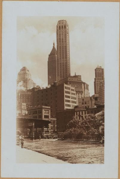 Manhattan: Coenties Slip - Front Street, 1932–1935