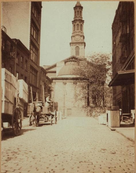 Manhattan: York Street - West Broadway, 1914