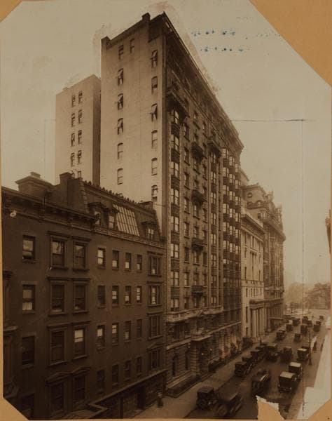 Manhattan: 60th Street - Madison Avenue, 1922