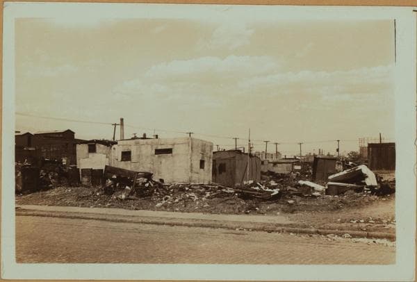 Squatters Colony - Otsego Street - Van Dyke Street - Brooklyn., 1935