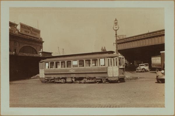 Transportation - Trolley., 1936