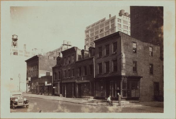 Manhattan: Spring Street - Renwick Street, 1932