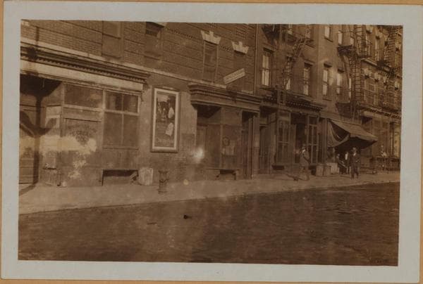 Manhattan: Catherine Slip - Water Street, 1927