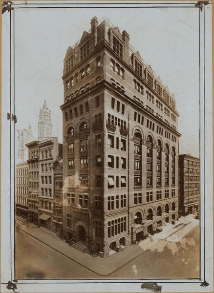 Manhattan: Fulton Street - Gold Street, 1920
