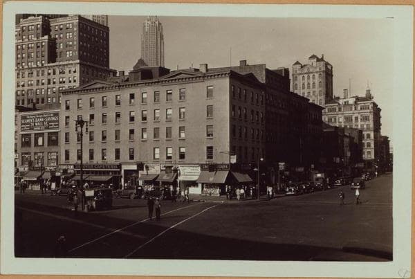 Manhattan: Whitehall Street - South Street, 1934