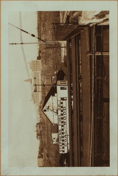 Harlem River - Manhattan - 192nd and 193rd Streets (West) - [George Washington High School - Stephens Fuel Company.], 1935–1937
