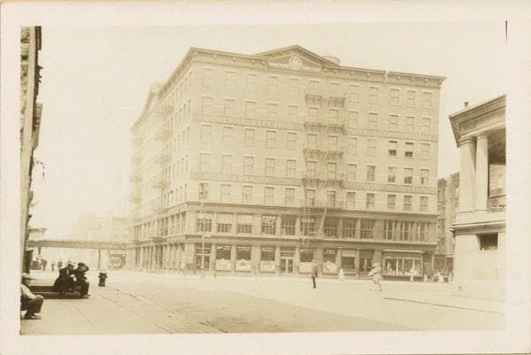 Manhattan: Bank Street - Hudson Street, 1929