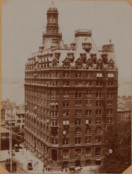 Manhattan: Battery Place - Broadway, 1900