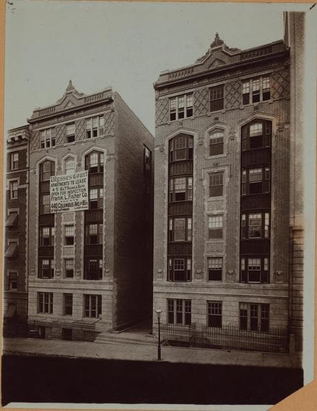 Manhattan: Riverside Drive - 122nd Street, 1911