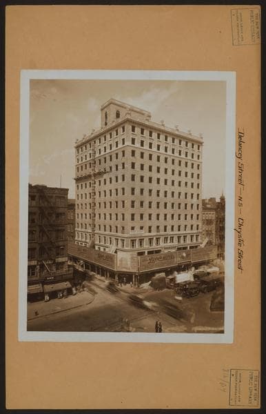 Manhattan: Delancey Street - Chrystie Street, 1924
