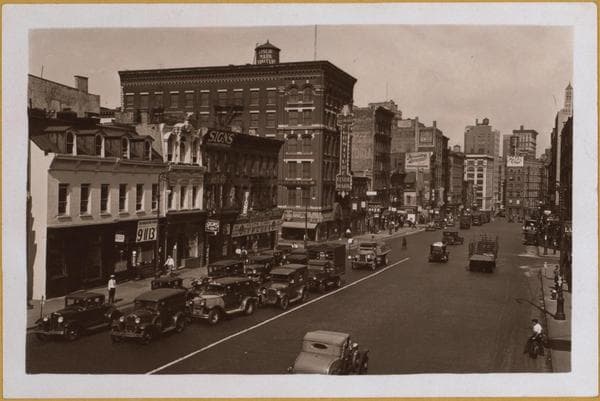 Manhattan: Canal Street - Bowery, 1932
