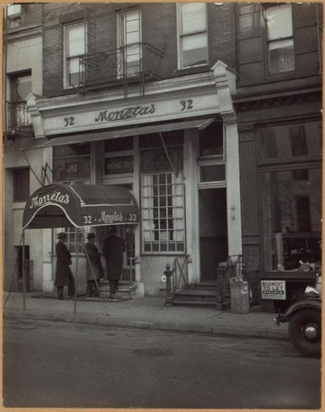 Manhattan: Mulberry Street - Park Street, 1936