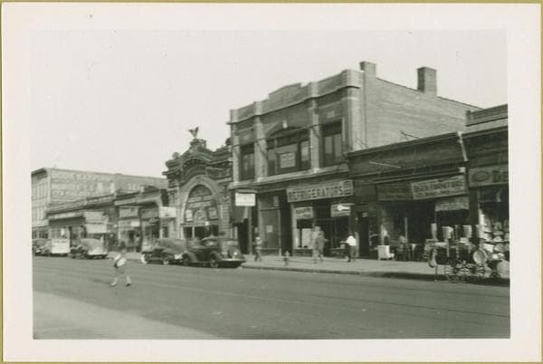Fulton Street #1392, looking east, 1942-05-14