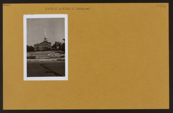 Brooklyn: Clinton Street - Veranda Place, 1942