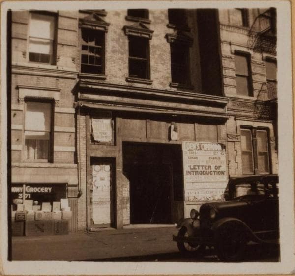 Manhattan: 10th Street (East) - Avenue B, 1938