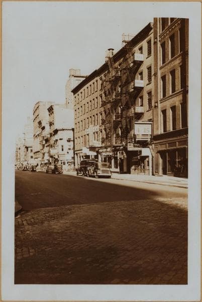 Manhattan: Centre Street - Leonard Street, 1937