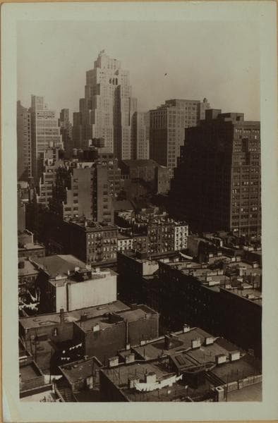 General view - Midtown Manhattan - Garment District., 1930